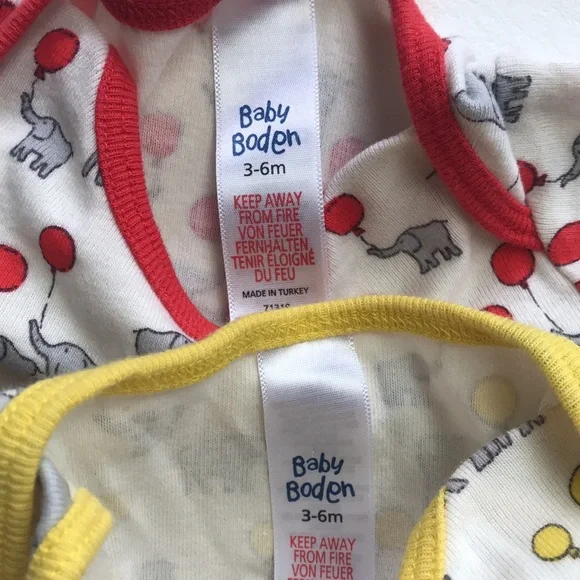 Baby Boden Onesies (size 3-6m)